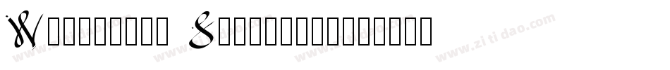 Wancester Signature字体转换